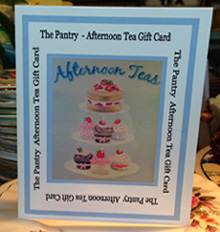 Afternoon Tea Gift Voucher